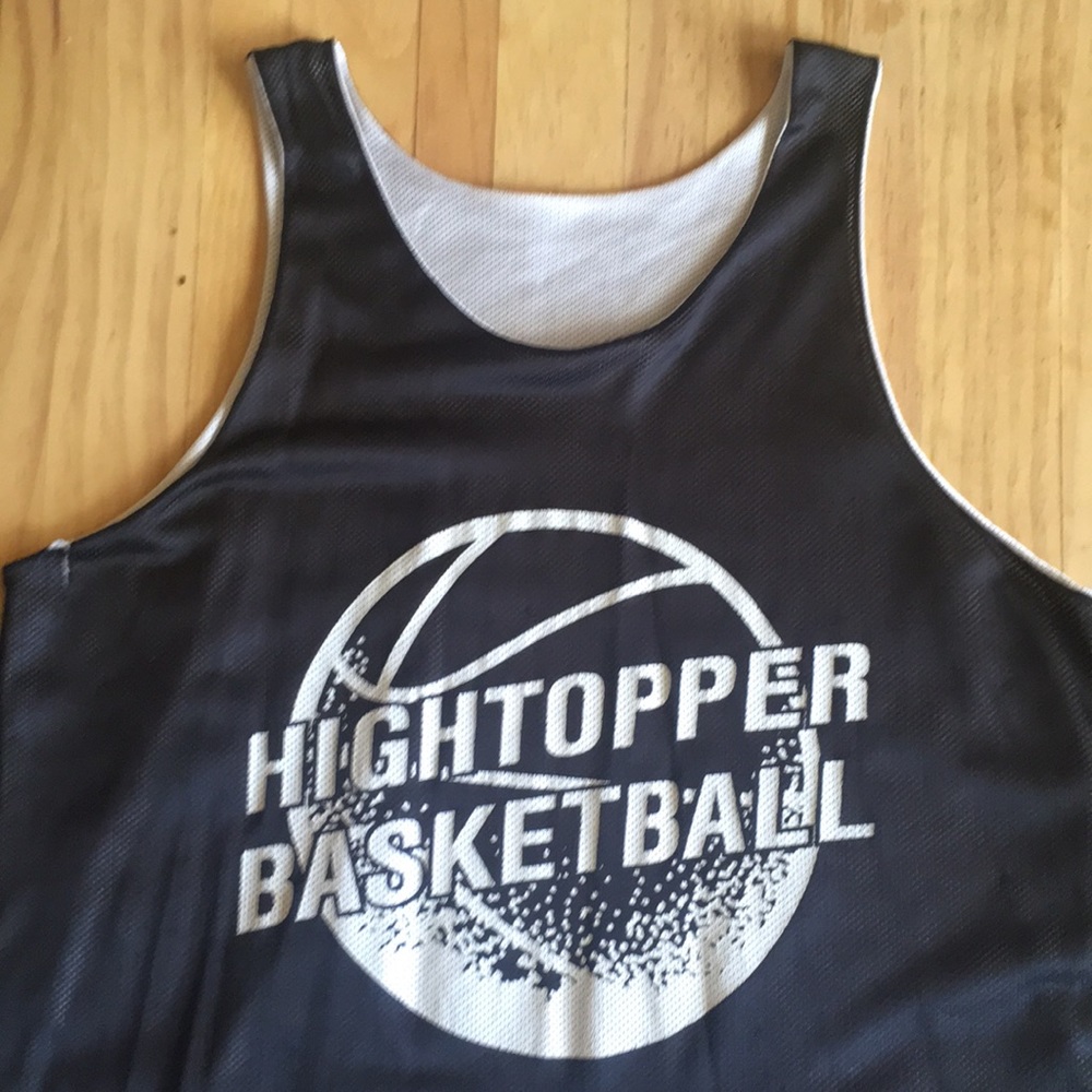 Vintage mesh basketball jersey High topper